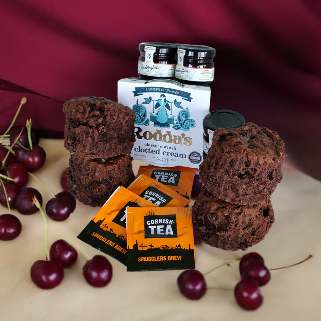 Black forest cream tea for two