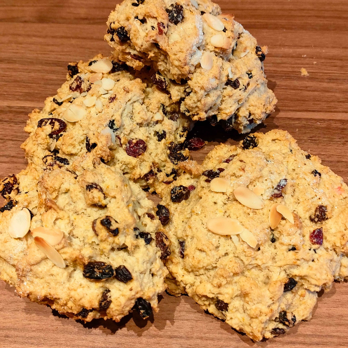 Christmas rock cakes