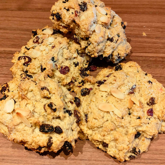 Christmas rock cakes