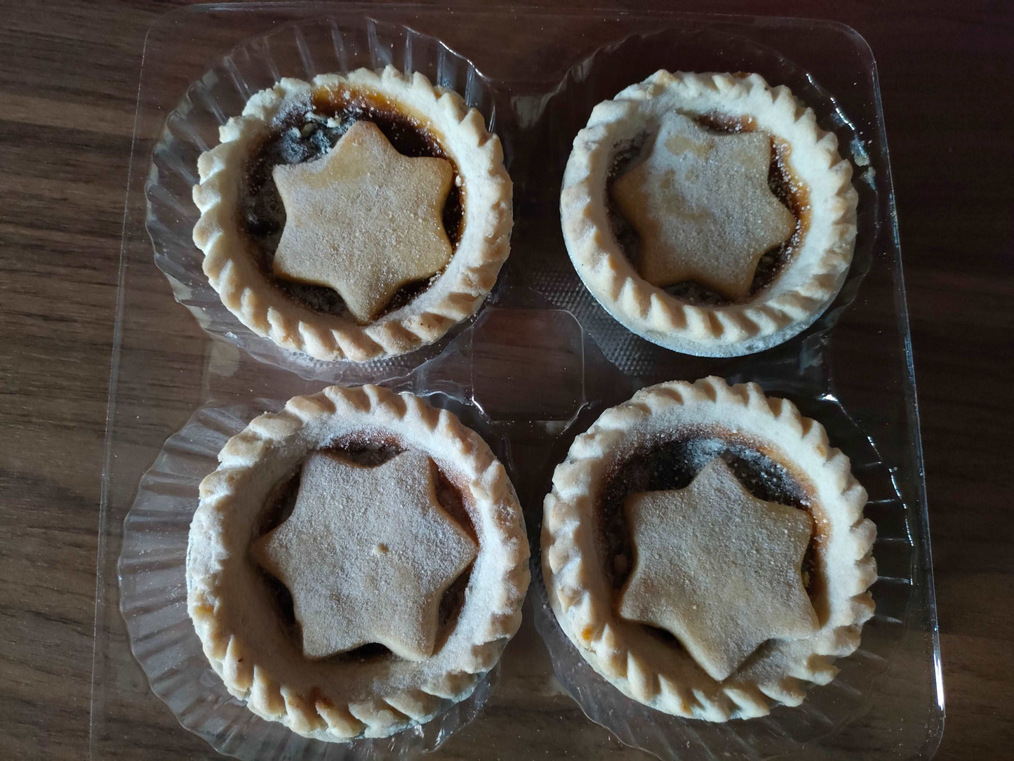 4 x Luxury deep filled mince pies