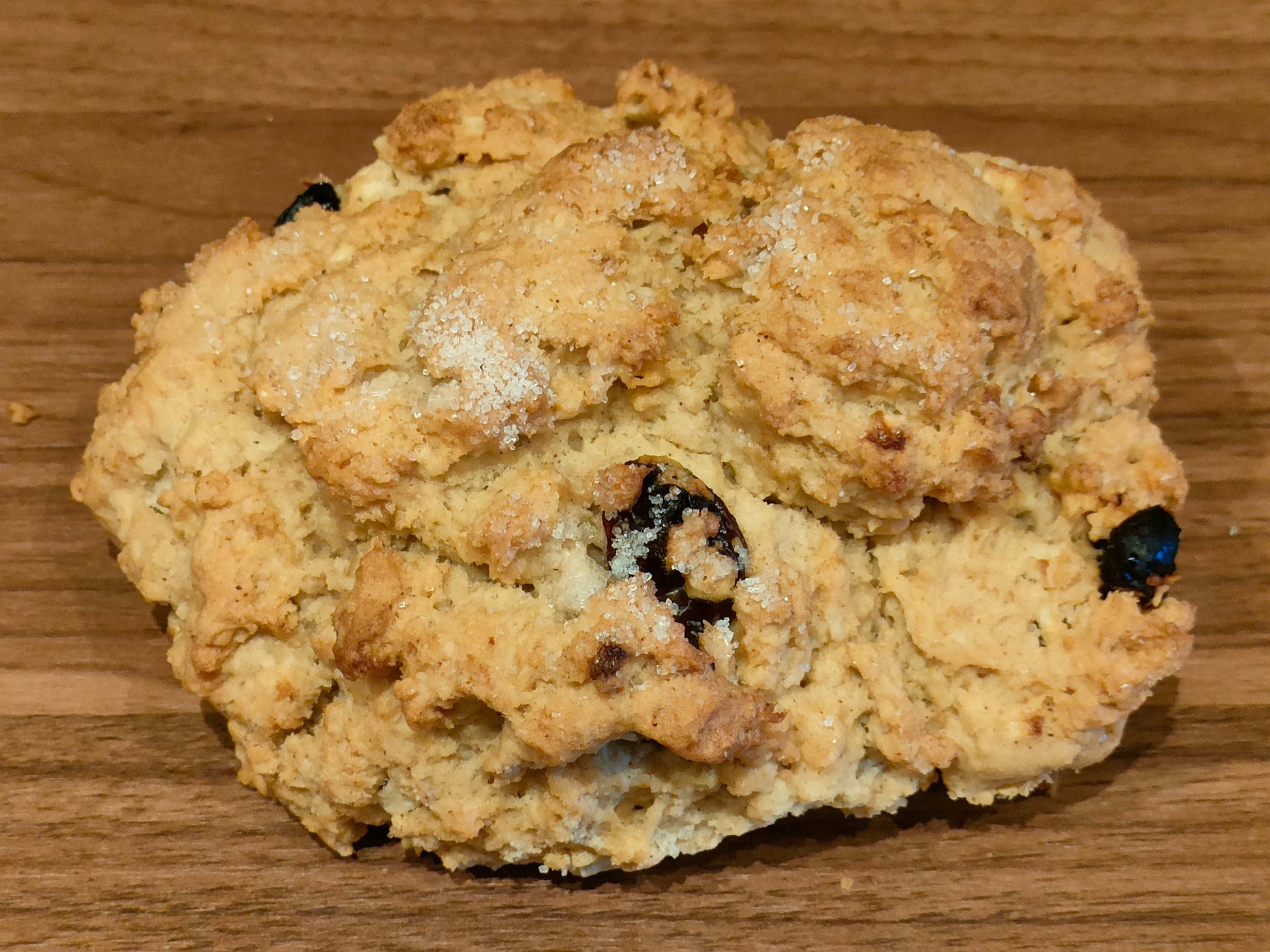 apple, raisin and cinnamon rock cake