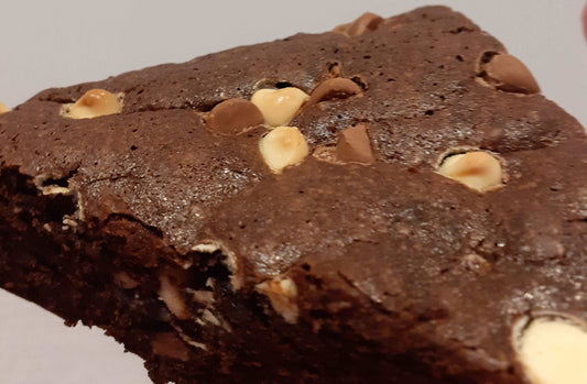 double chocolate brownie