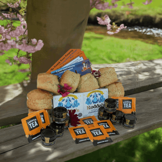 Traditional Cornish Cream Tea for Four