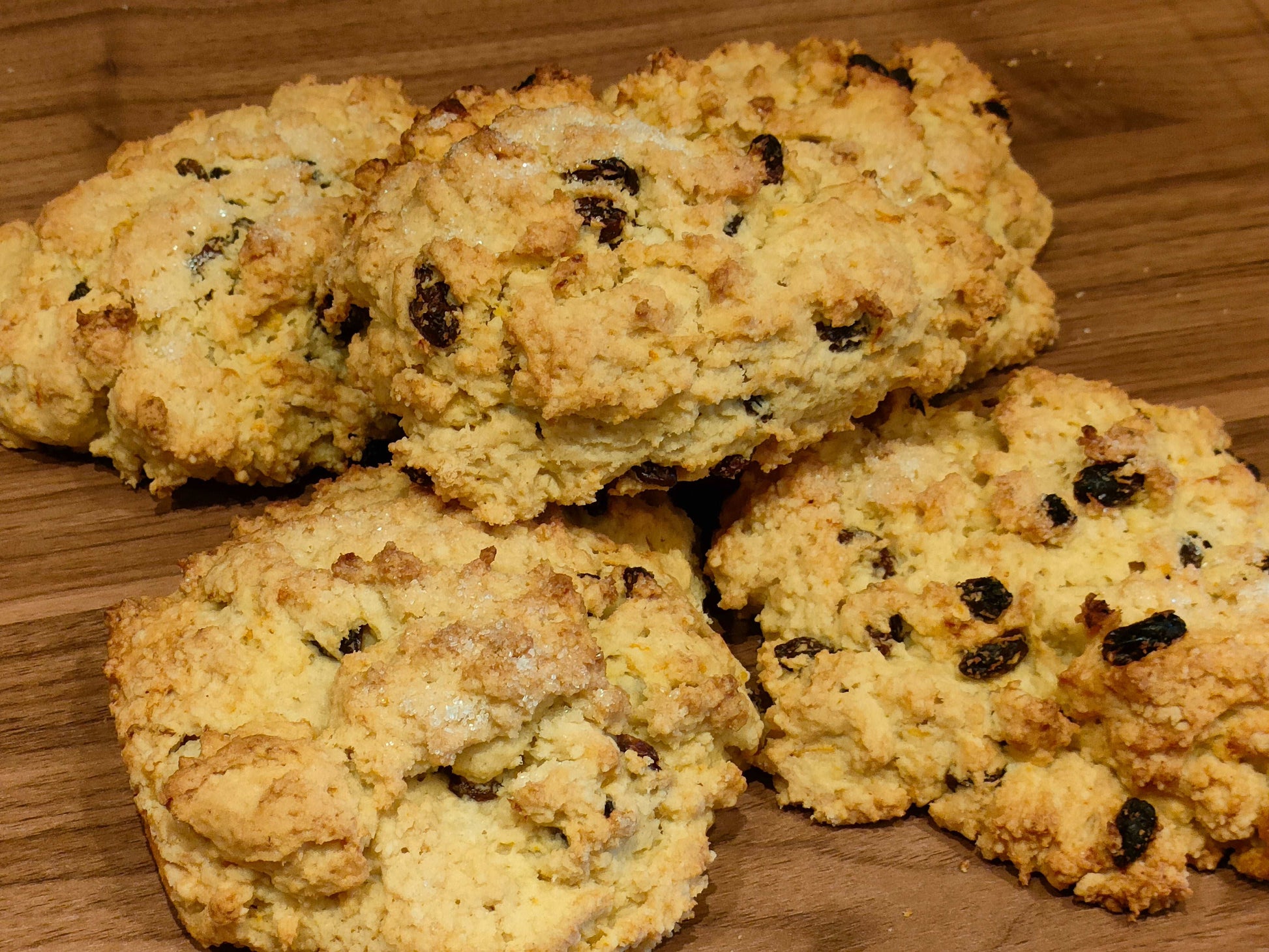 Orange & Sultana rock buns